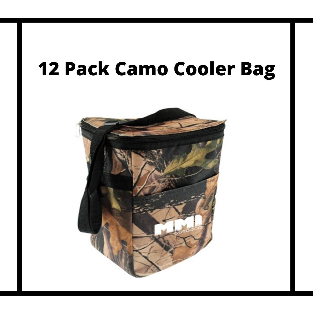 Camo Cooler Bag With Logo