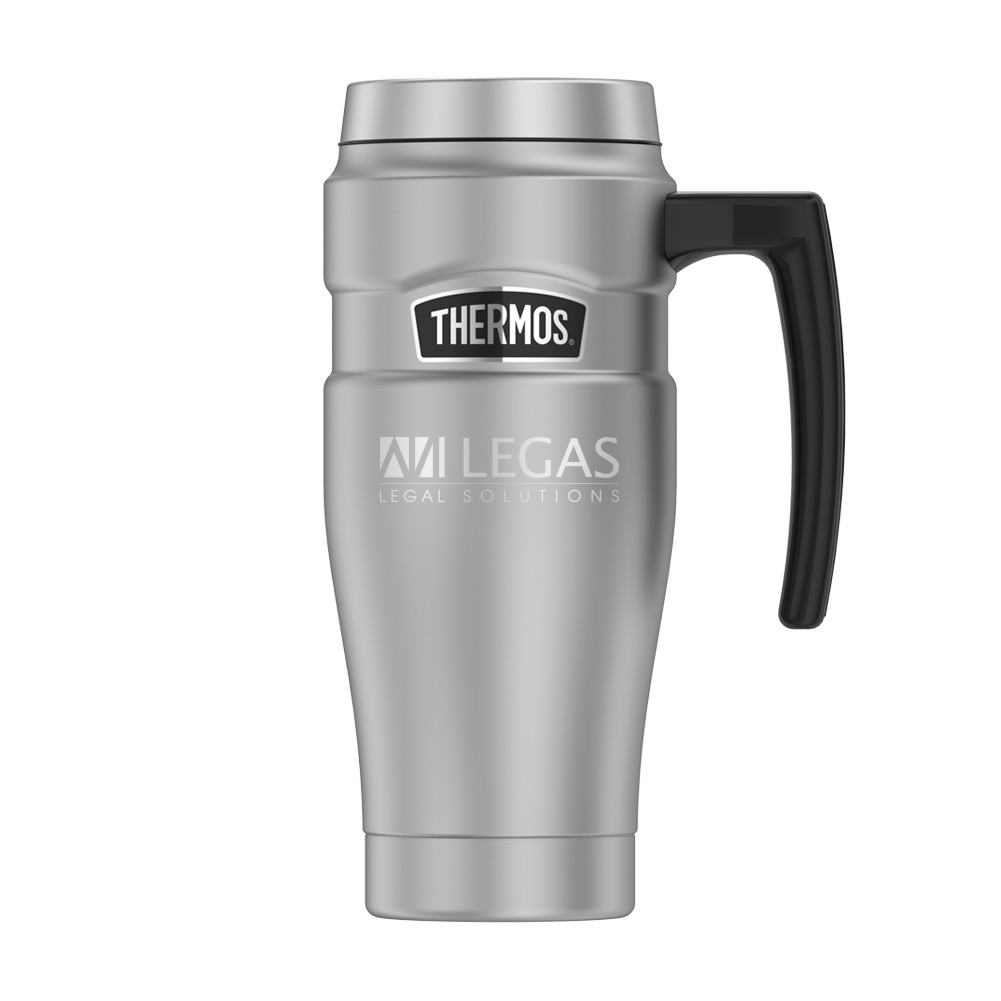 16 Oz. Thermos&reg; Stainless King&trade; Stainless Steel Travel Mug