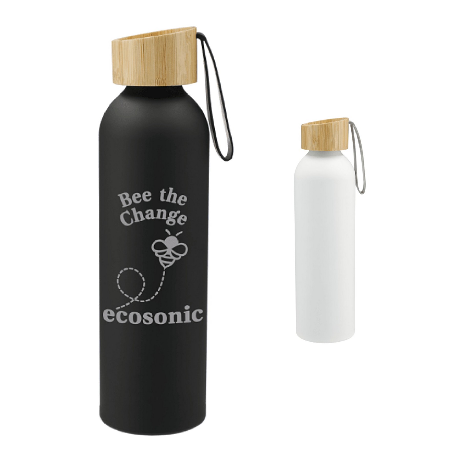 FSC&reg;100% Bamboo lid Ryze 22oz Aluminum Bottle from safety incentives plus