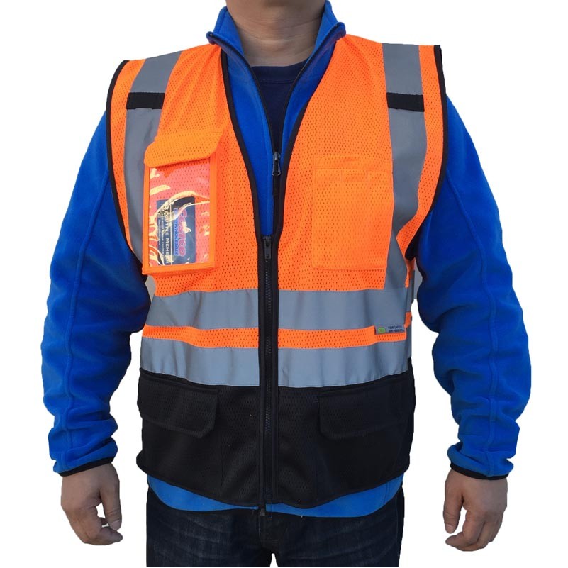 logo safety vest