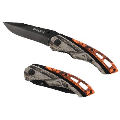 Blaze 2-Tone Hunter Camo Knife