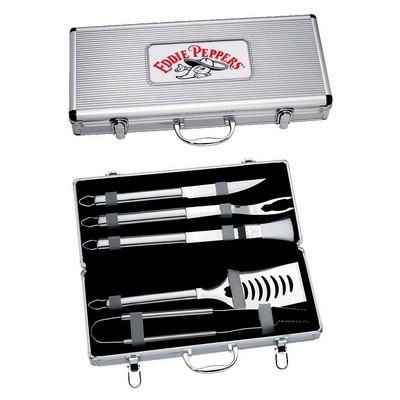 5 Piece Deluxe BBQ Set
