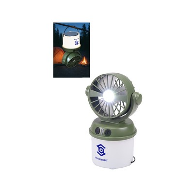Rechargeable 3W COB Lantern with Fan
