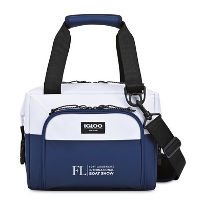 Igloo® Seadrift™ Snap Down 12 Can Cooler - Navy-White