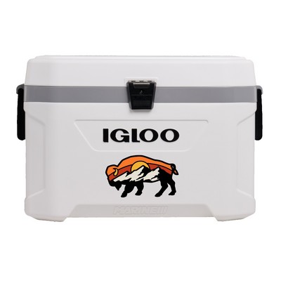 Igloo® Latitude Marine Ultra 54 Qt. Cooler (White/Moonscape Gray)