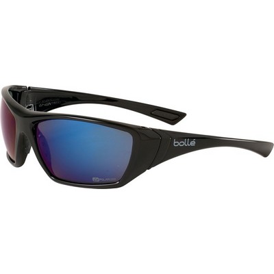 Bolle Hustler Blue Polarized Glasses