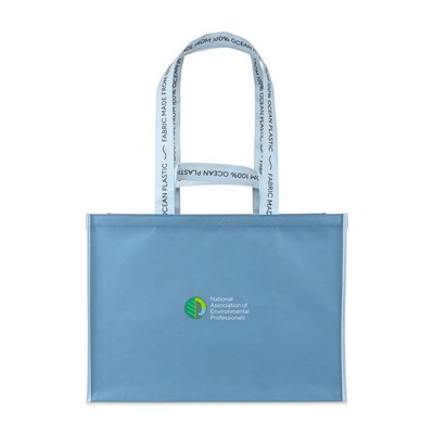 Out of the Ocean® Reusable XL Shopper with Click N' Stay® - Slate Grey